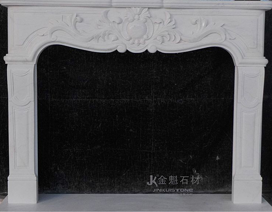 marble fireplace