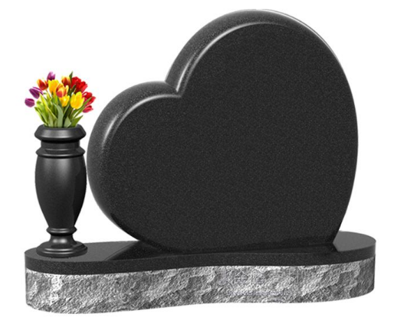 Black Granite Headstone