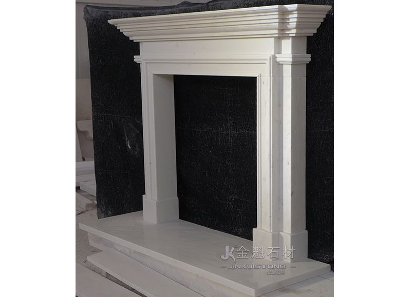 Custom Popular Design Hand Carved Decorative Fireplace Mantles