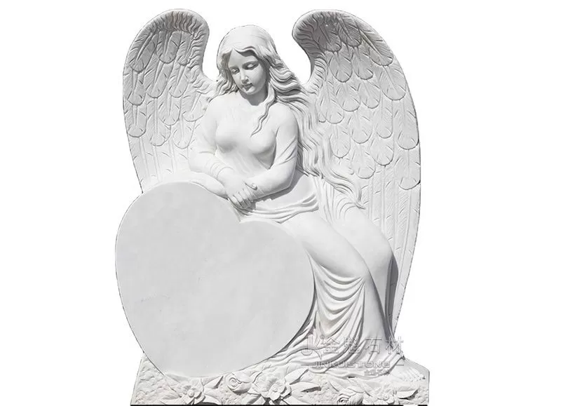 Granite tombstone customized design granite angel headstone