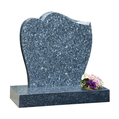 Blue Pearl Granite Headstone