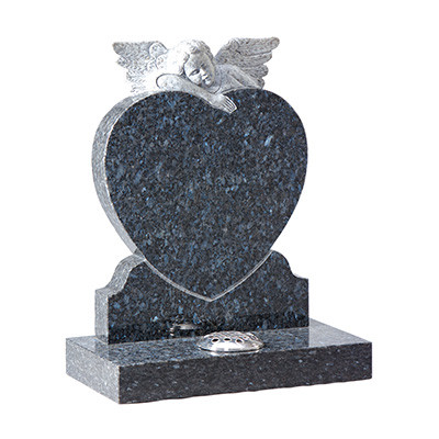 Blue Pearl Granite Headstone