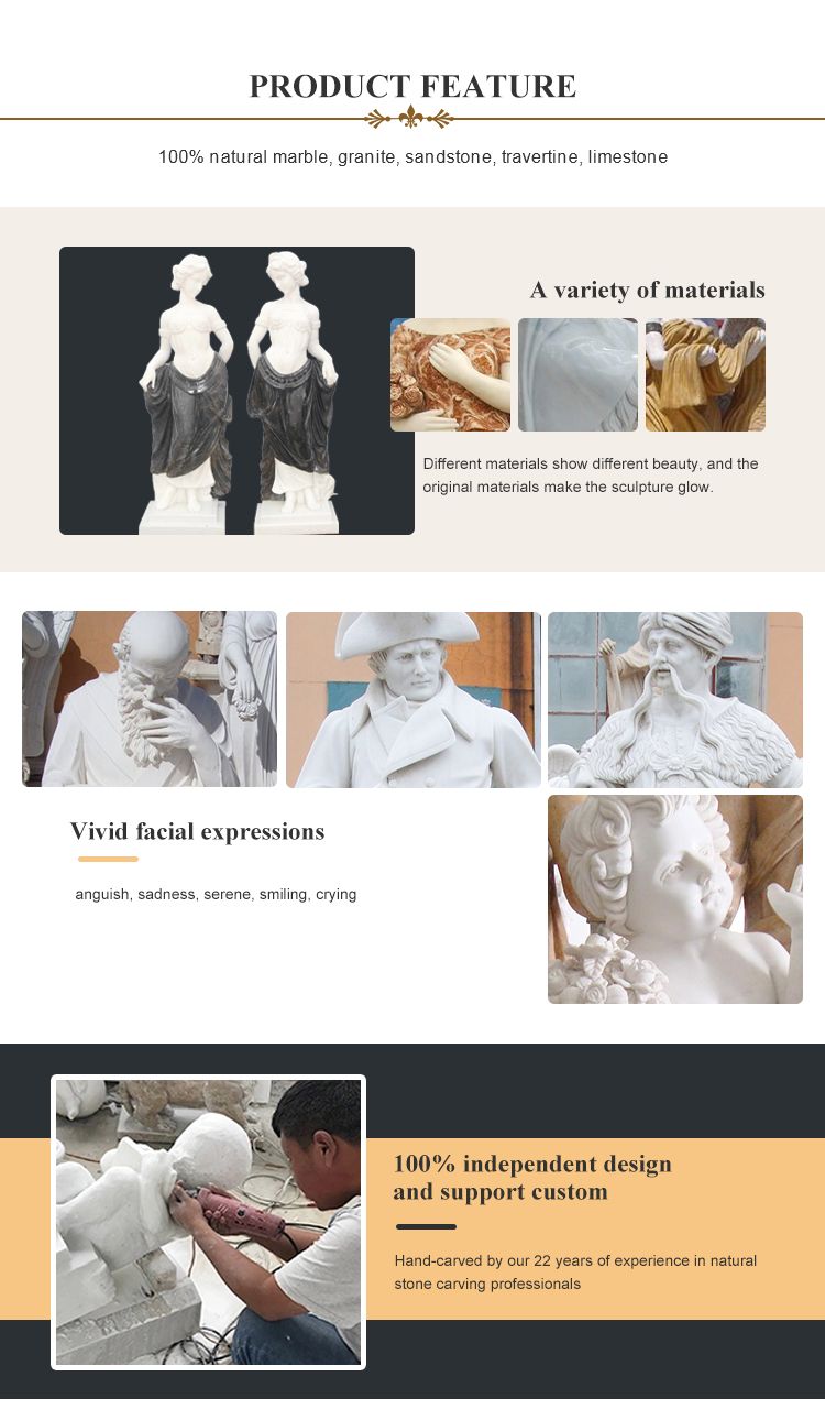 Customized Stone carving product and sculpture statue high quality